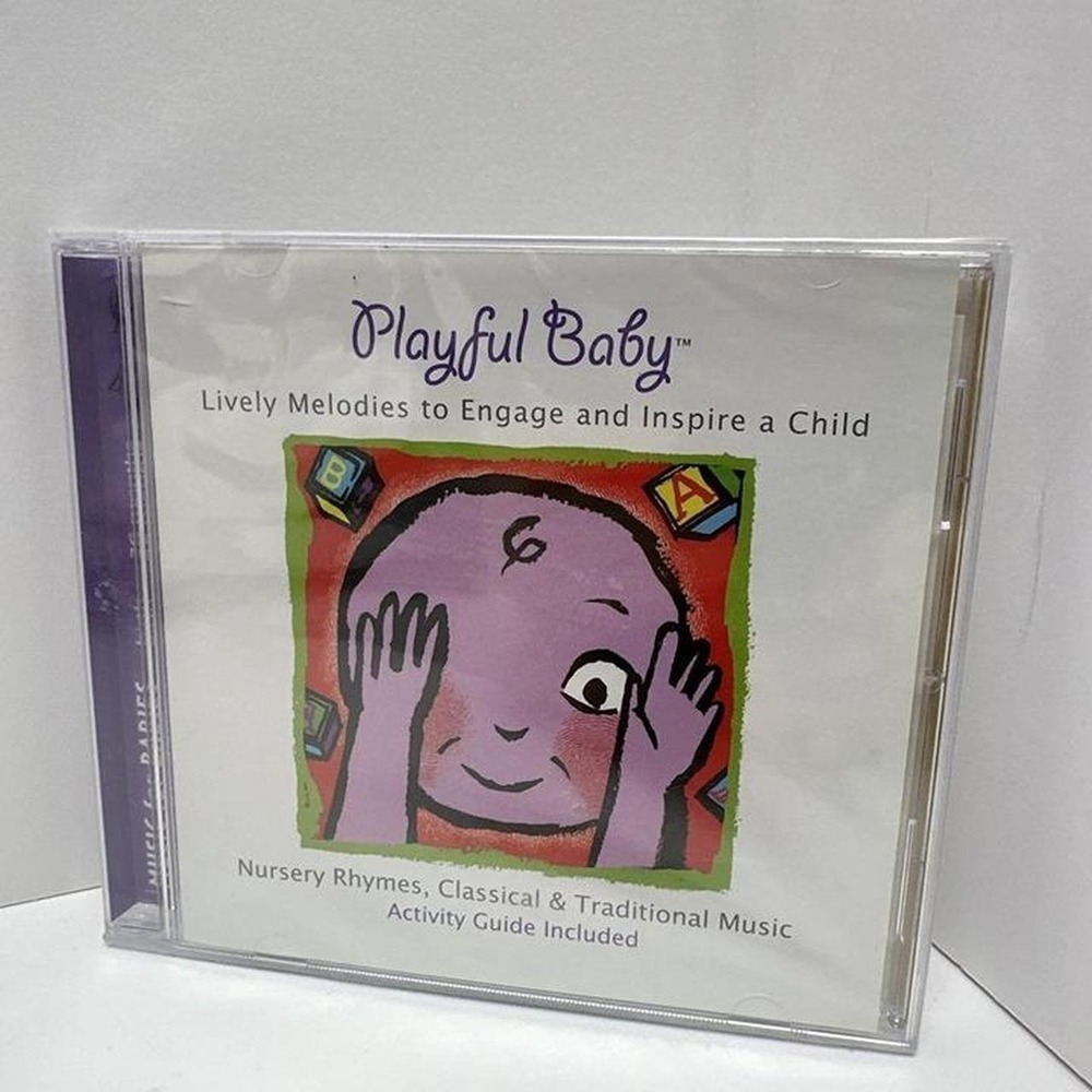 Playful Baby CD, Melodies To Engage & Inspire Birth-36 Months NEW SEALED 60 Min